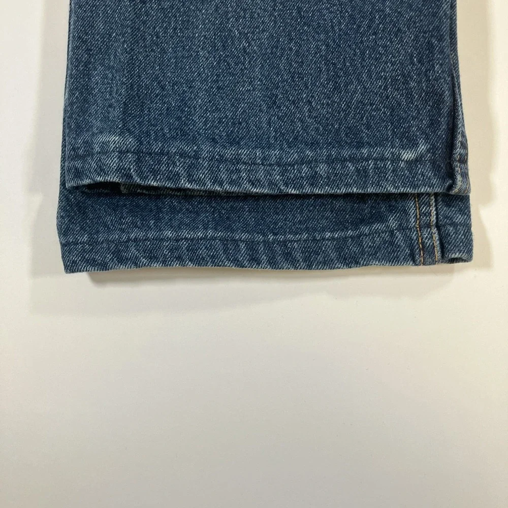Vintage Levi's 505 Jeans Mens 38x32 Hemmed 36x29 Orange Tab USA Made 90s Y2K